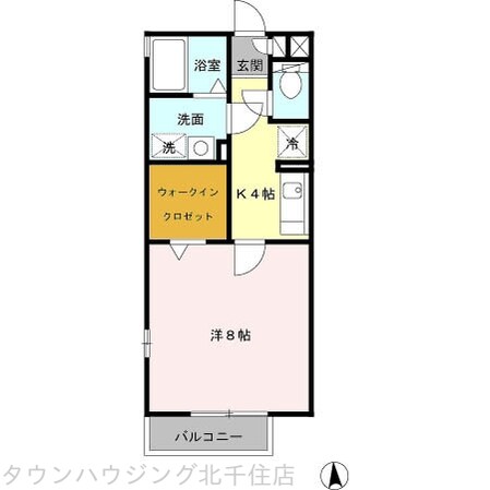 シャルマンの物件間取画像